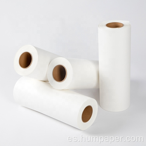 Rollos de papel de transferencia de sublimación de 90GSM para poliéster